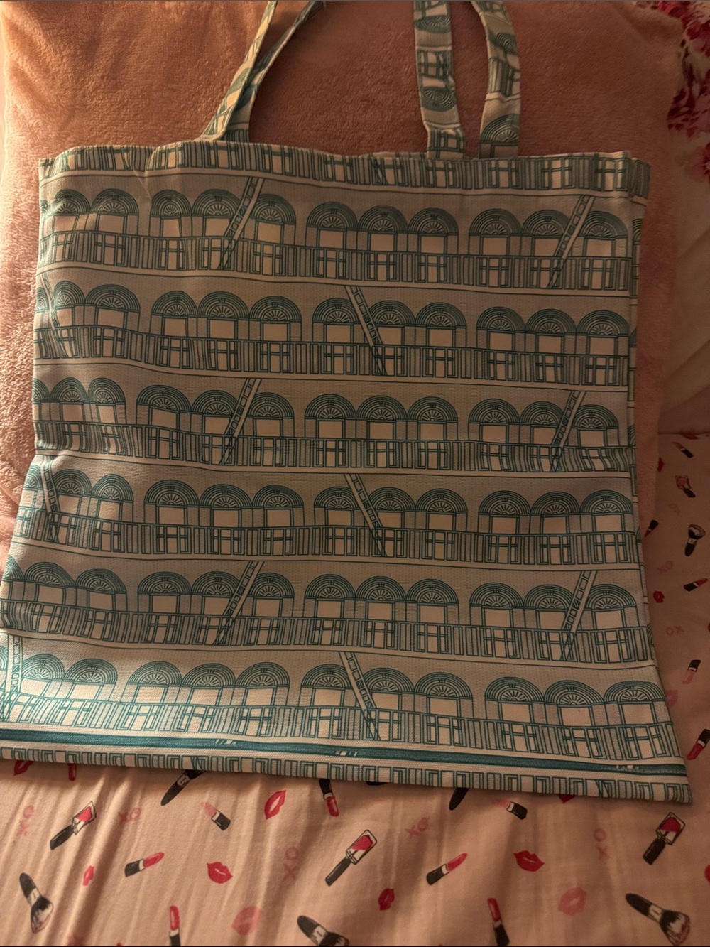 GUCCI the met collab novelty canvas tote bag 63 Wooster - Picture 3 of 3